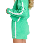 High Tide Terry Sweatshirt in Green