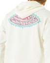 The Rip Curl Mens Raw Energy Hoodie in Bone