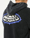 The Rip Curl Mens Raw Energy Hoodie in Black