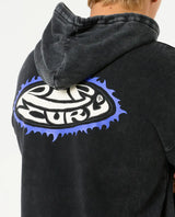 The Rip Curl Mens Raw Energy Hoodie in Black
