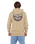 Wettie Passage Icon Zip Hoodie in Khaki Sand