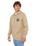 Wettie Passage Icon Zip Hoodie in Khaki Sand