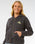 The Rip Curl Womens La Paloma Relaxed Zip Thru Hoodie in Washed Black