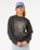The Rip Curl Womens Luna Relaxed Crew Sweatshirt in Washed Black