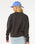 The Rip Curl Womens Luna Relaxed Crew Sweatshirt in Washed Black
