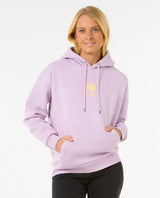 The Rip Curl Womens Cala Heritage Hoodie in Lilac
