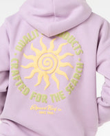 The Rip Curl Womens Cala Heritage Hoodie in Lilac