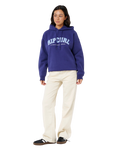 Varsity Hoodie in Dark Blue