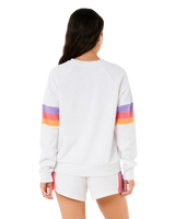 Las Dalias Raglan Sweatshirt in Grey Marle
