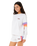 Las Dalias Raglan Sweatshirt in Grey Marle