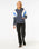 The Rip Curl Womens Olalla Fleece Hoodie in Blue