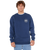 The Rip Curl Mens Staple Sweatshirt in Light Navy
