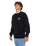 The Rip Curl Mens Staple Sweatshirt in Black