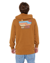 The Rip Curl Mens Surf Revival Line Up Hoodie in Gold