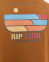 The Rip Curl Mens Surf Revival Line Up Hoodie in Gold