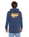 Surf Revival Line Up Hoodie in Light Navy