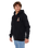 Search Zip Thru Hoodie in Black