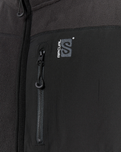 The Rip Curl Mens Search Polar Fleece Gilet in Black