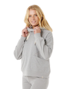 Cosy Hoodie in Grey Marle