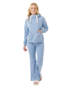 Cosy Hoodie in Blue Marle