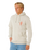 Search Icon Hoodie in Light Grey Marle
