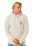 Search Icon Hoodie in Light Grey Marle