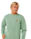 Pacific Rinse Patch Sweatshirt in Aloe