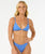 The Rip Curl Womens Premium Surf Fixed Tri Bikini Top in Ocean