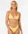 The Rip Curl Womens Premium Surf Fixed Tri Bikini Top in Mango