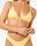The Rip Curl Womens Premium Surf Fixed Tri Bikini Top in Mango