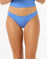 The Rip Curl Womens Premium Surf Cheeky Bikini Bottoms in Ocean