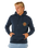 Pacific Rinse Hoodie in Dark Navy