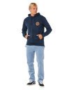 Pacific Rinse Hoodie in Dark Navy
