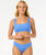 The Rip Curl Womens Premium Surf D-DD Crop Bikini Top in Ocean