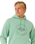 Stapler Hoodie in Aloe