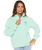 The Rip Curl Womens Half Zip Fleece in Light Aqua