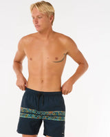 The Rip Curl Mens Framed Volley Update Shorts in Navy