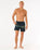 The Rip Curl Mens Framed Volley Update Shorts in Navy