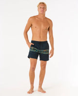The Rip Curl Mens Framed Volley Update Shorts in Navy