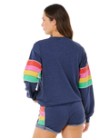 Surf Revival Sweatshirt in Dark Navy