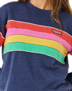 Surf Revival Sweatshirt in Dark Navy