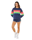 Surf Revival Sweatshirt in Dark Navy