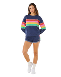 Surf Revival Sweatshirt in Dark Navy