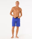 The Rip Curl Mens Mirage Burner Raw Energy Boardshorts in Wild Berry