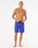 The Rip Curl Mens Mirage Burner Raw Energy Boardshorts in Wild Berry