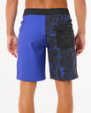 The Rip Curl Mens Mirage Burner Raw Energy Boardshorts in Wild Berry