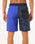 The Rip Curl Mens Mirage Burner Raw Energy Boardshorts in Wild Berry