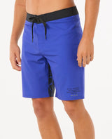 The Rip Curl Mens Mirage Burner Raw Energy Boardshorts in Wild Berry