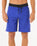 The Rip Curl Mens Mirage Burner Raw Energy Boardshorts in Wild Berry