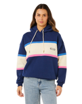 Surf Side Heritage Hoodie in Dark Navy